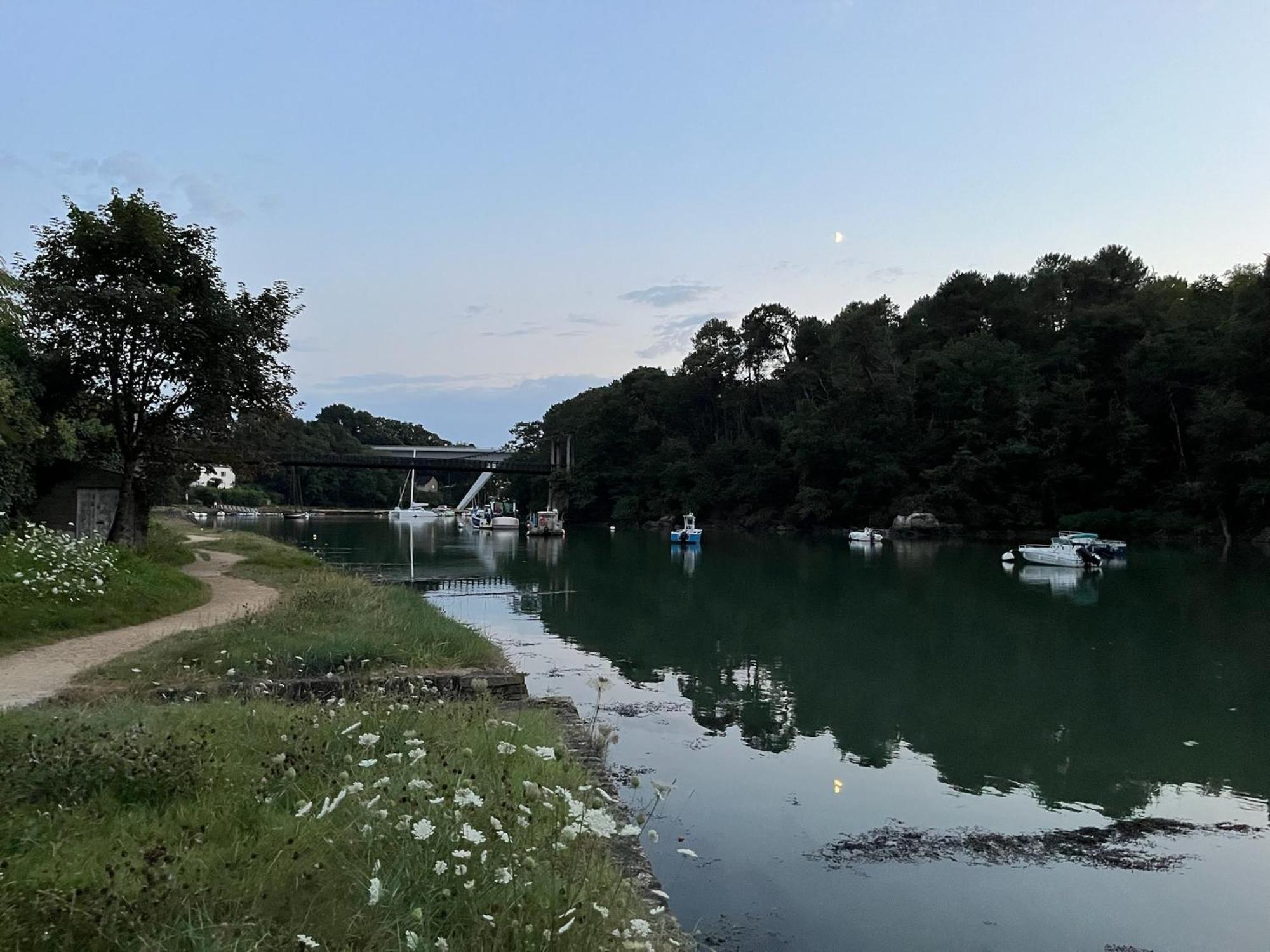 Appartement T2 Vue Sur La Riviere Avec Garage Privatif - Port De Saint-Goustan Auray Eksteriør billede
